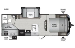 2019 Keystone RV Passport 240BH SL Series