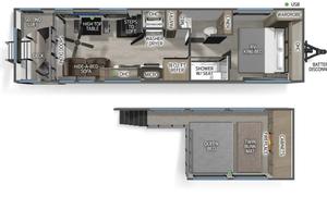 Luxury 20OG Mini Loft adventure trailer