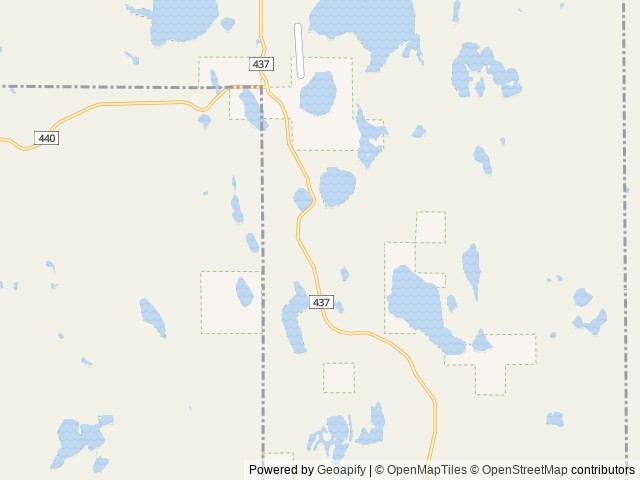 Map of Minerva Lake Campsite location at Rapid River, MI, United States