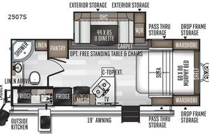 2020 Forest River RV Rockwood Mini Lite 2507S