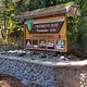 Entrance sign for Fishermen's Bend Recreation Site