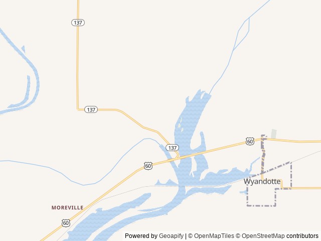 Map for 2016 Jayco Jay Flight 28BHBE near Miami, AR
