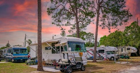 Bonita Terra RV Site in Bonita Springs, Florida