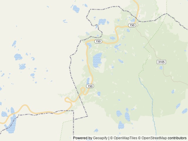 Map of Moosehorn location at Hanna, UT, United States