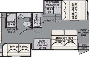 2017 River forest Class A Motor Home.
