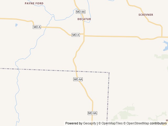 Map for 2017 Keystone Denali near Russellville, MO