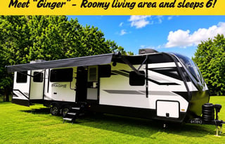 Meet "Ginger" Sleeps 6 Comfortably!