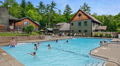 Clubhouse and pool