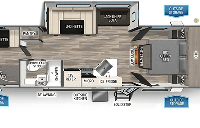 2025 Alpha Wolf Bunkhouse | Sleeps 8 | Delivery