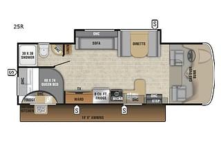 Great RV incl outside kitchen large inside TV