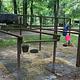 Horse stalls at CATALOOCHEE HORSE CAMP