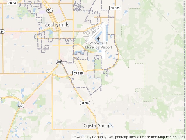 Map of Majestic Oaks (Age Restricted 55+) location at Zephyrhills, FL, United States