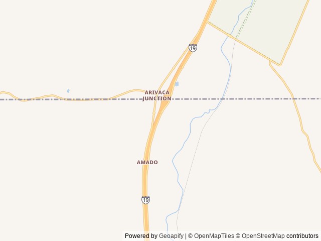 Map for 2018 Jayco Jay Flight 287 near Amado, AZ