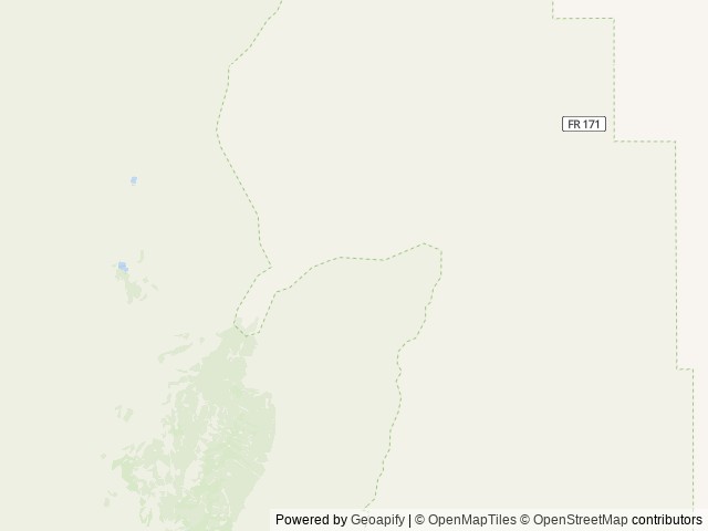 Map of Lower Narrows Campground location at Dugway, UT, United States