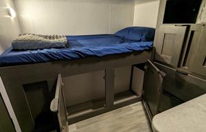 King Bed and Private Quad bunks  2022 Cruiser MPG