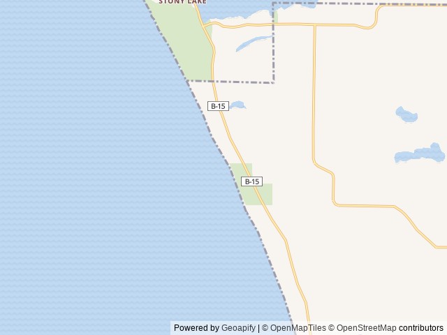 Map of Claybanks Township Park location at New Era, MI, United States