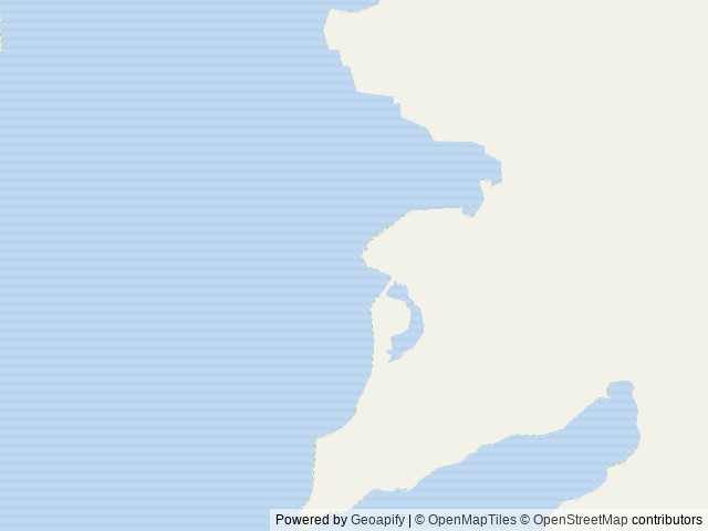 Map of Kenai Fjords National Park Cabins location at Seward, AK, United States