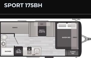 New 2025 RV Stationary. Rural area.