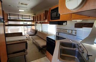 Large group camper around Lake Tahoe