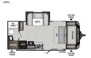 2020 Keystone RV Passport 199ML SL Series