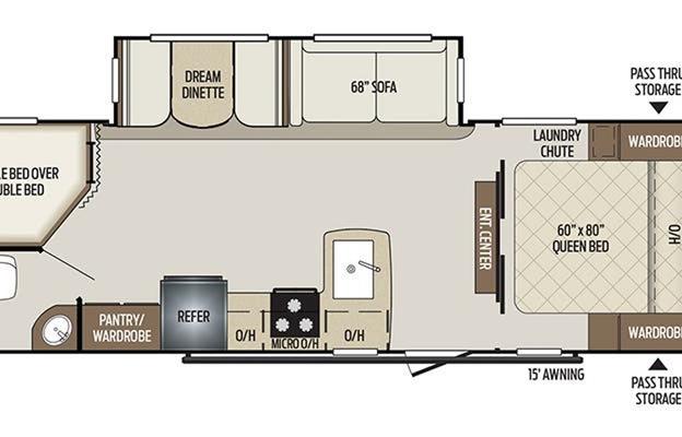 2020 Keystone RV Bullet 273BHS