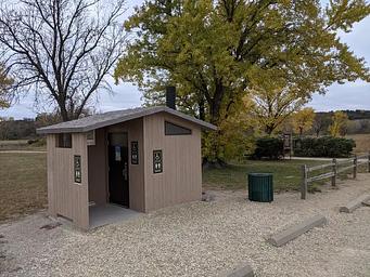 Restroom near Riverwalk Trail