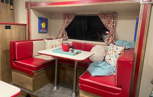 Step back in time in this charming vintage camper!