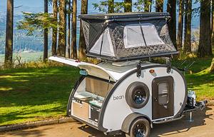 Bean Teardrop Trailer Sleeps 4-6 +RTTent +BikeRack
