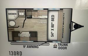 2025 KZ Sportsmen Classic 130RB Travel Trailer