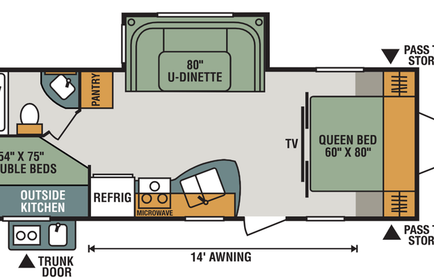 2017 KZ Connect C241BHK RV rental photo 1