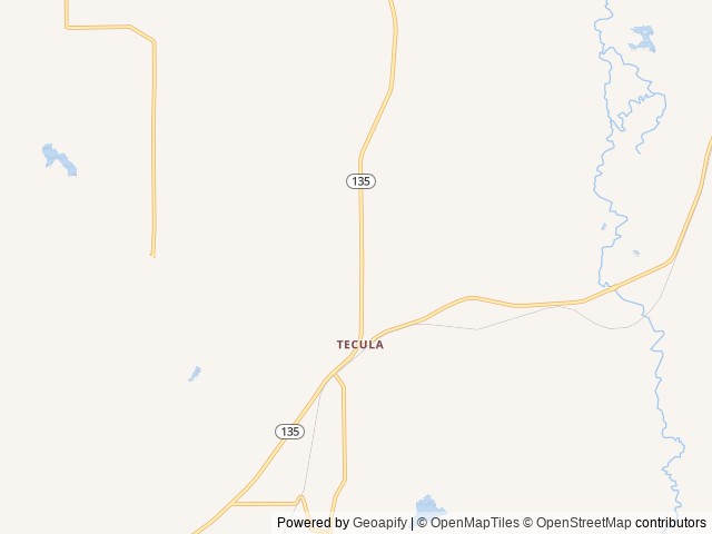 Map of Birches Creek Village location at Jacksonville, TX, United States
