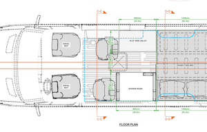 Luxury 2024 AWD Sprinter Van, Sleeps 3 w/ Shower