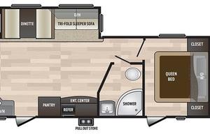 2019 Keystone RV Hideout 25RKSWE