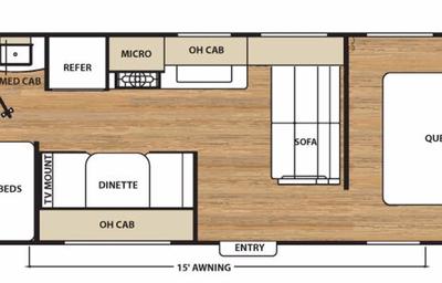 2017 Coachmen RV Catalina SBX 261BH