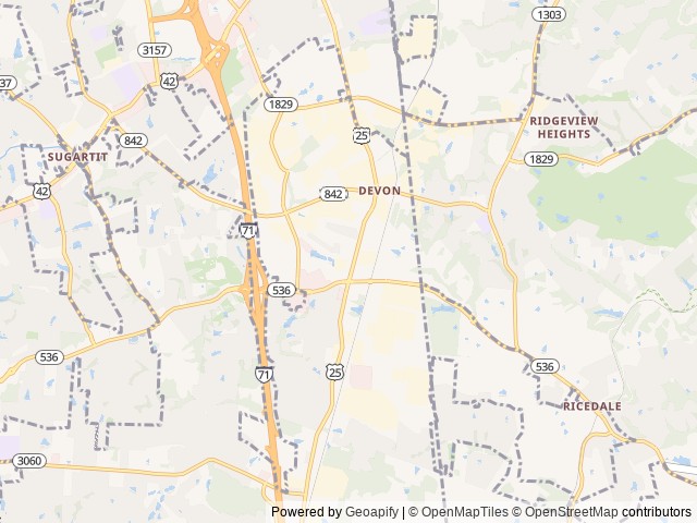 Map for Glamping RV for Rent! near Florence, OH