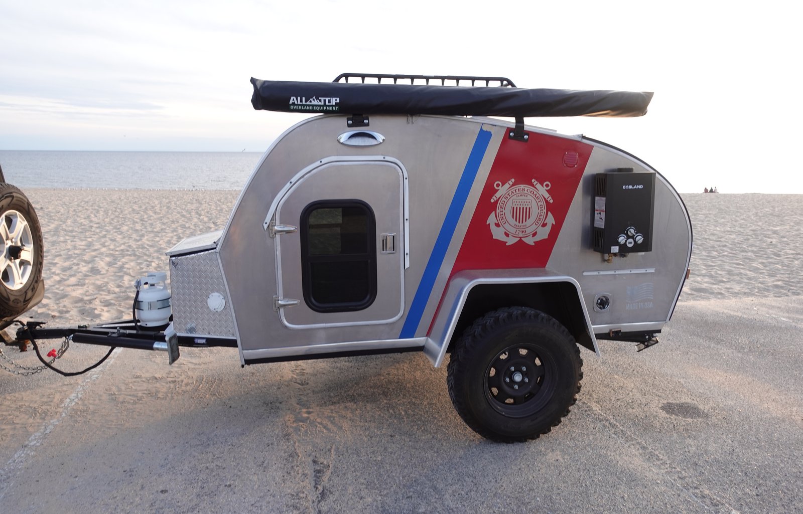 "Coastie" Overland Teardrop "Coast Guard Tribute"