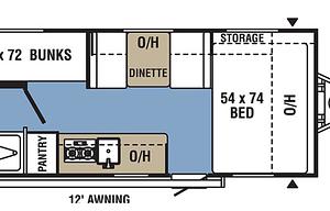 2021 Coachmen RV Clipper Ultra-Lite 17BH