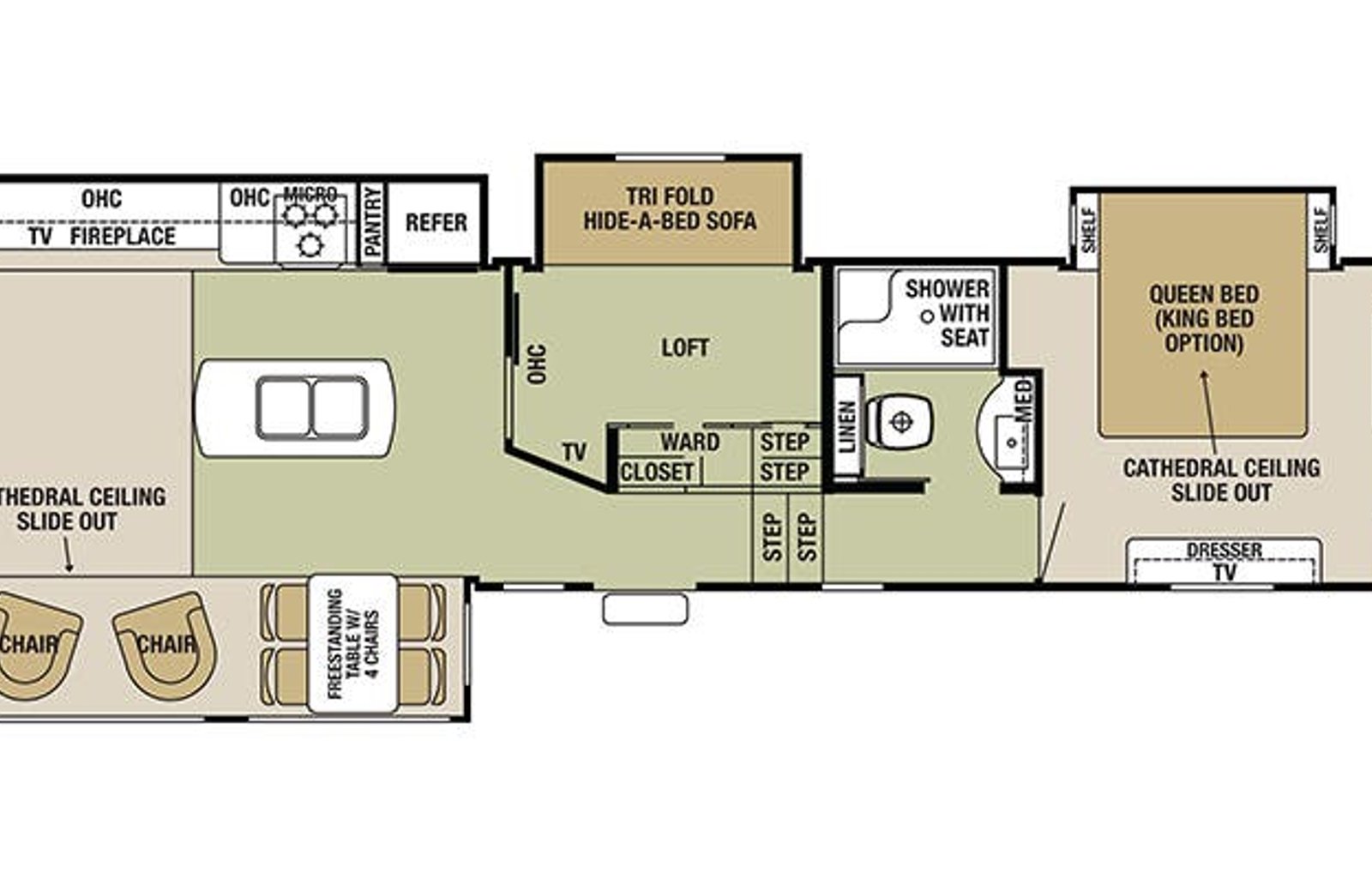 2018 Forest River RV Cedar Creek Silverback 37MBH