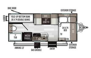 2020 Forest River RV Rockwood GEO Pro 19BH