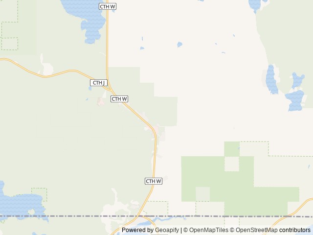 Map of WinMan BaseCamp location at Winchester, WI, United States