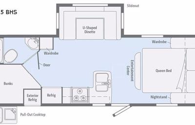 2017 Winnebago Minnie 2455 BHS