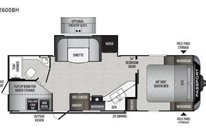 2020 Keystone Passport 2600BH **NO Prep Fees**