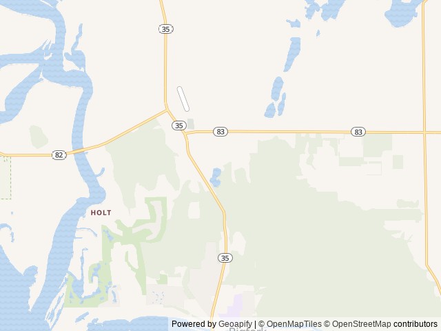 Map for 2021 Jayco Redhawk 29XK near Bigfork, MT