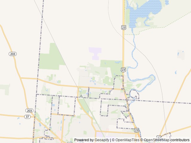 Map for The Home away from home, 21 Jayco White Hawk 32KBS near Delaware, OH