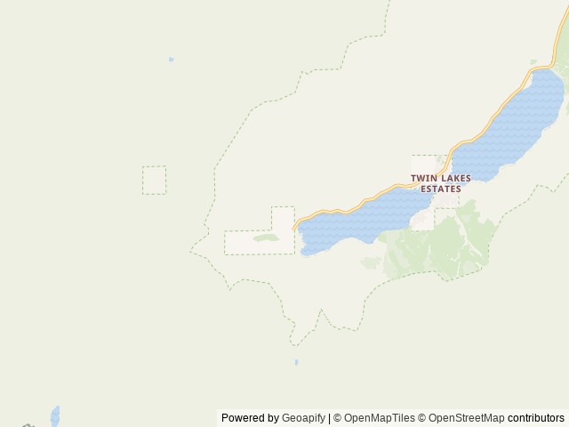 Map of Annetts Mono Village location at Bridgeport, CA, United States