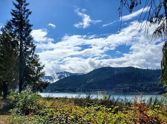 View of lake from Ivan Oakes Campground