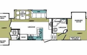 2009 Forest River Cardinal M-3802BH
