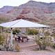 Sheltered Site with the Paiute Mountains