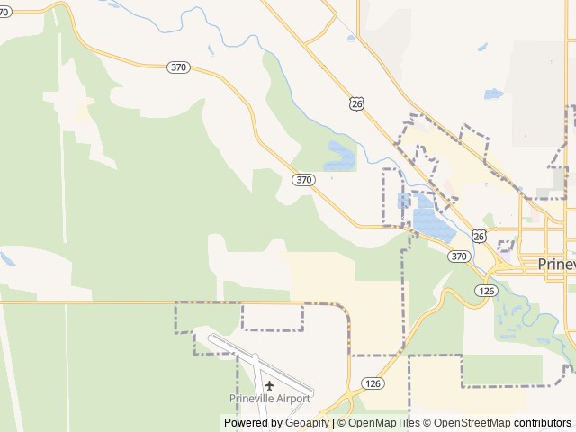 Map for 2025 Delta 321BH near Prineville, OR