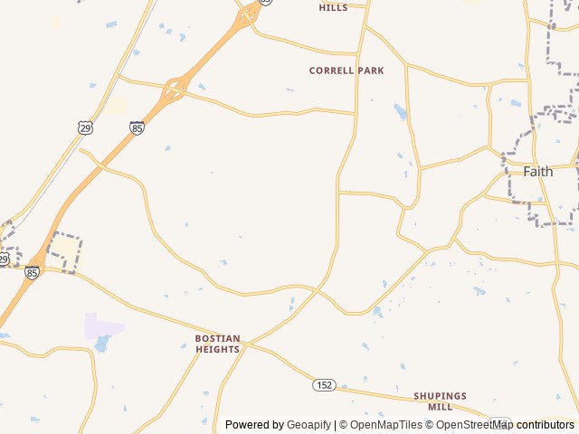 Map for 2022 Forest River Wildwood 31KQBTS near Salisbury, VA